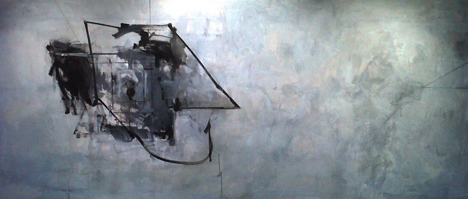 Méandres, Albert Bitran, 2010, 140x325cm (crédit: Yanik) 