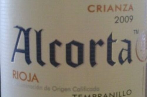 Article : Rioja, Alcorta, Crianza 2009